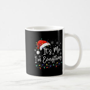 It's Me I'm Everything Christmas Light Couple Matc Coffee Mug