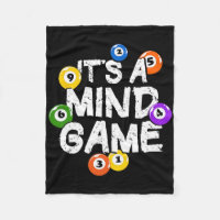 It's Mind Game Snooker Pool Billiards Player 