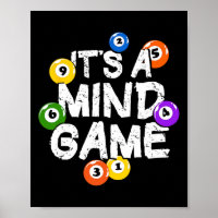 It's Mind Game Snooker Pool Billiards Player