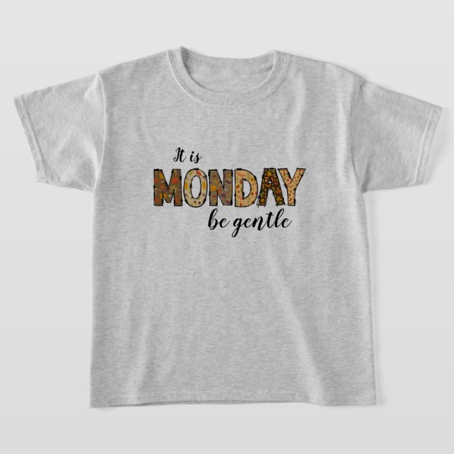 It's Monday Girls' T-shirt (Laydown)