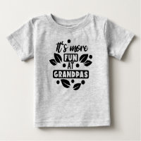 It's more fun at grandpa's T-Shirt