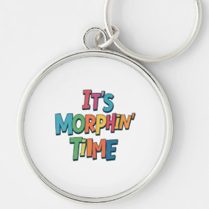 "It's Morphin' Time" Key Ring