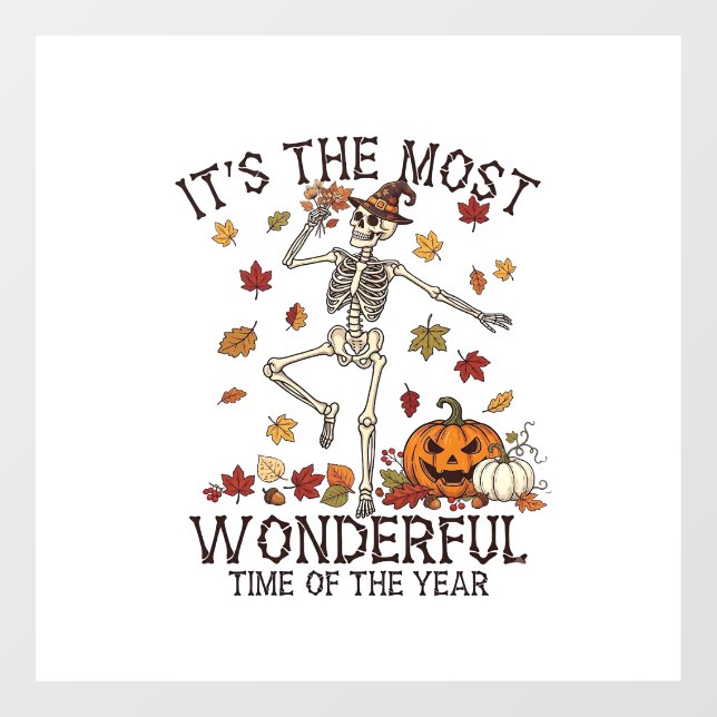 Its Most Wonderful Dancing Skeleton Halloween Witc (Sheet)