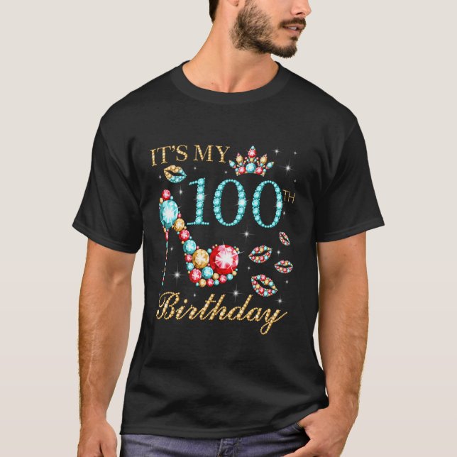 It'S My 100Th 100 Queen T-Shirt (Front)