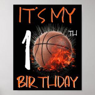 It's My 10th Birthday Bysketbyll  Poster