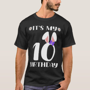 It's My 10th Birthday Happy Easter Day 10 Years Ol T-Shirt