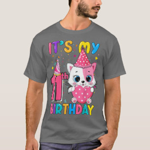 Its My 11th Birthday Girl Funny Birthday 11 Year C T-Shirt