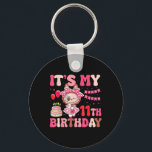 Its My 11th Birthday Girls Kids Teens Labubu Bday  Key Ring<br><div class="desc">Its My 11th Birthday Girls Kids Teens Labubu Bday</div>