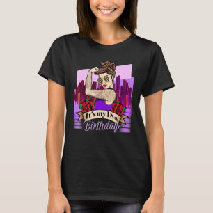 It's My 18th Birthday Leopard Design T-Shirt