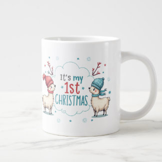 It's My 1st Christmas Large Coffee Mug