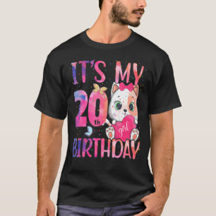 It's My 20th Birthday Twentieth Anniversary 20 Yea T-Shirt