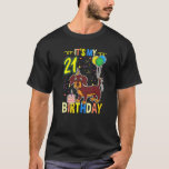 Its My 21st Birthday Dachshund T-Shirt<br><div class="desc">Its My 21st Birthday Dachshund</div>