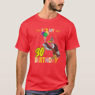Its My 30Th Birthday Vulture Bird Lover T-Shirt