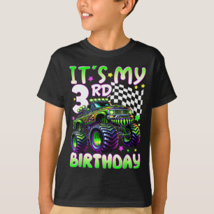 It's my 3rd birthday boy monster truck 3 year old T-Shirt