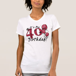 It's my 40th birthday grunge celebration tee