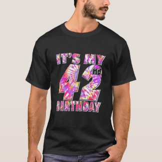 It's My 42nd Birhthday 42 Years Old Boy And Girl T T-Shirt