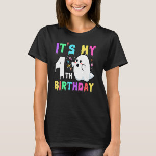 It's My 4th Birthday u2013 Halloween Spooky Season T-Shirt