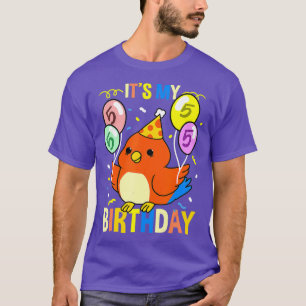 Its My 5th Birthday Parrot T-Shirt