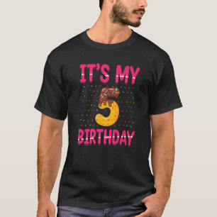 It's My 5th Birthday Sprinkles Themed Kids Birthda T-Shirt