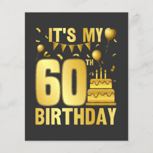 It's My 60th Party Flyer