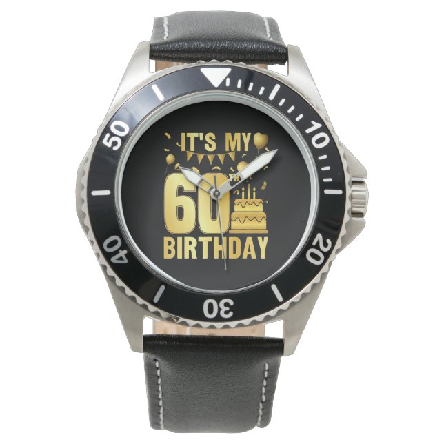 It's My 60th Party Watch (Front)