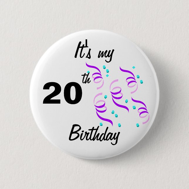 It's my... 6 cm round badge (Front)