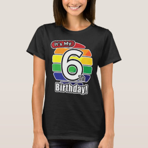 It's My 6th Birthday Funny Party T-Shirt