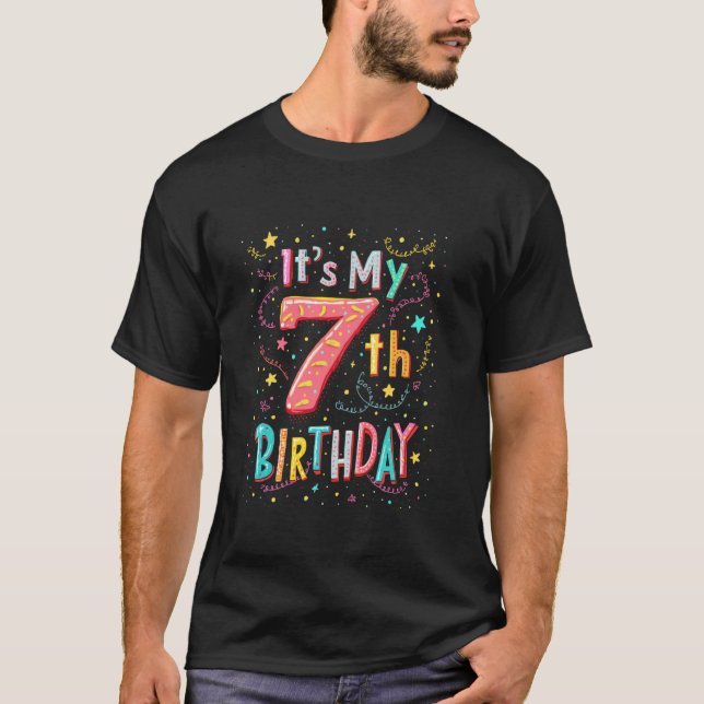 It's My 7th Birthday T-Shirt (Front)