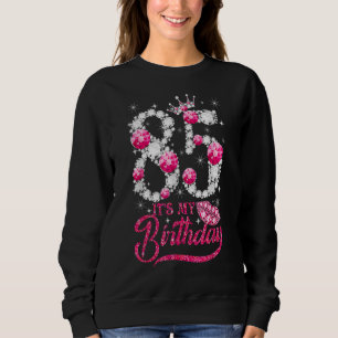 It's My 85th Birthday Queen 85 Years Old Shoes Cro Sweatshirt