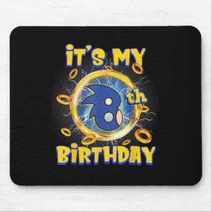 Its My 8th Birthday Boy Family Matching Party Funn Mouse Pad