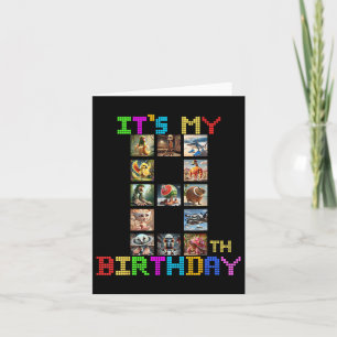 Its My 8th Birthday Funny Italian Brainrot Meme Bo Card