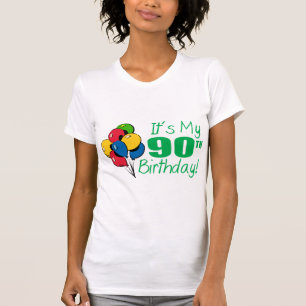 It's My 90th Birthday (Balloons) T-Shirt
