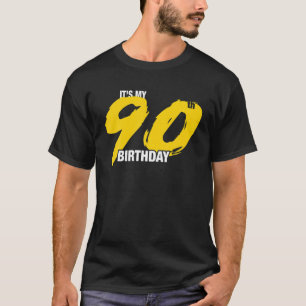 It's My 90Th Birthday T Graphic Design Celebration T-Shirt