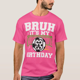 It'S My 9Th Birthday Boy Soccer 9 Years Old T-Shirt