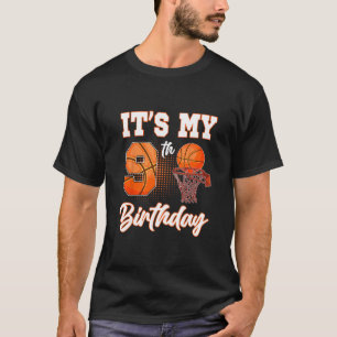 It's My 9th Birthday Sketll Theme Party 9 Years Ol T-Shirt