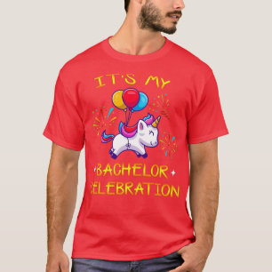 Its My Bachelor Celebration Unicorn Funny Marriage T-Shirt