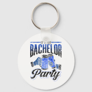 Its My Bachelor Party Bride Groom Team _1 Key Ring