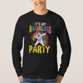 It's My Bachelor Party For Groom Naughty Men T-Shirt