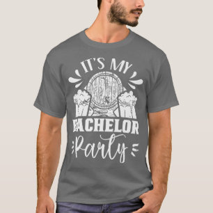 Its My Bachelor Party Groom Bride Team T-Shirt