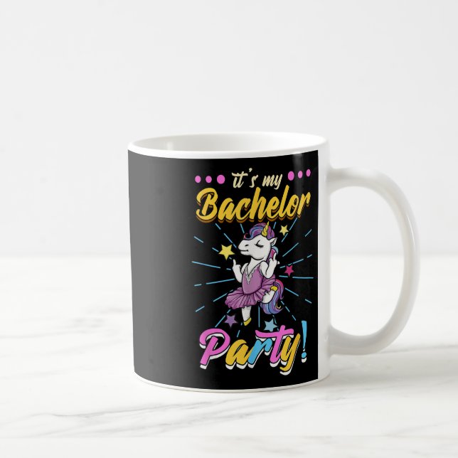 Its My Bachelor Party Groom  Coffee Mug (Right)