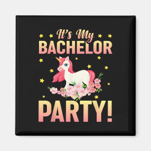 It's My Bachelor Party Wedding Groomsmen Funny Bri Magnet