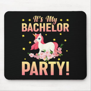 It's My Bachelor Party Wedding Groomsmen Funny Bri Mouse Pad