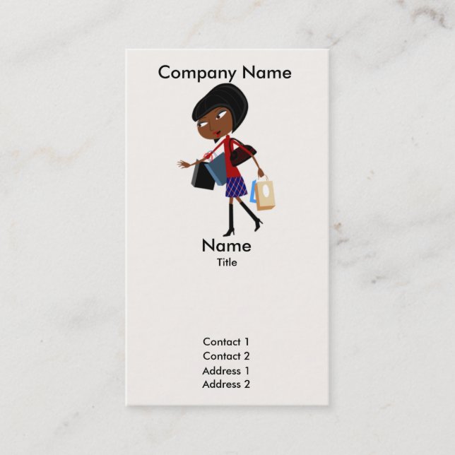 It's My Bag Business Card (Front)