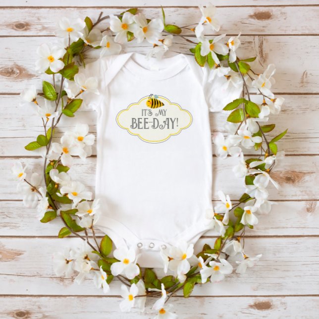 It's my Bee-Day Little Honey Bee Baby Bodysuit (Creator Uploaded)