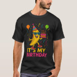 Its My Birthday Banana for Banana Lover Kids Boys  T-Shirt<br><div class="desc">Its My Birthday Banana for Banana Lover Kids Boys Girls</div>