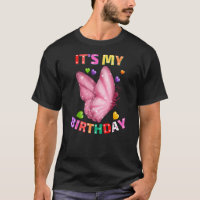 It's My Birthday Butterfly for Women Girl Birthday