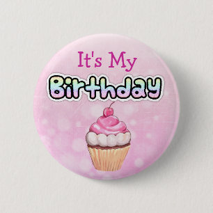 It's My Birthday Button