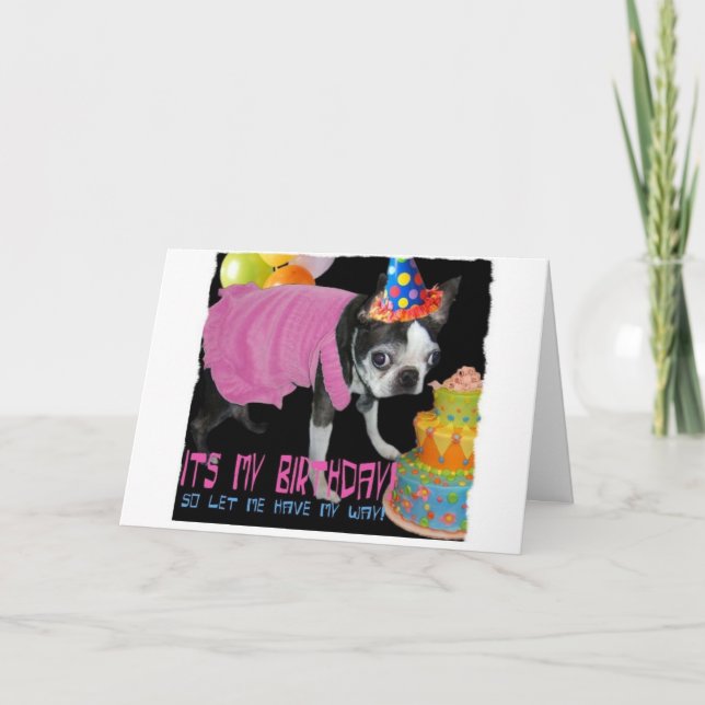 ITS MY BIRTHDAY CARD (Front)
