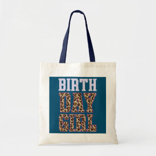 It's My Birthday for Women Birthday Girl Leopard Tote Bag