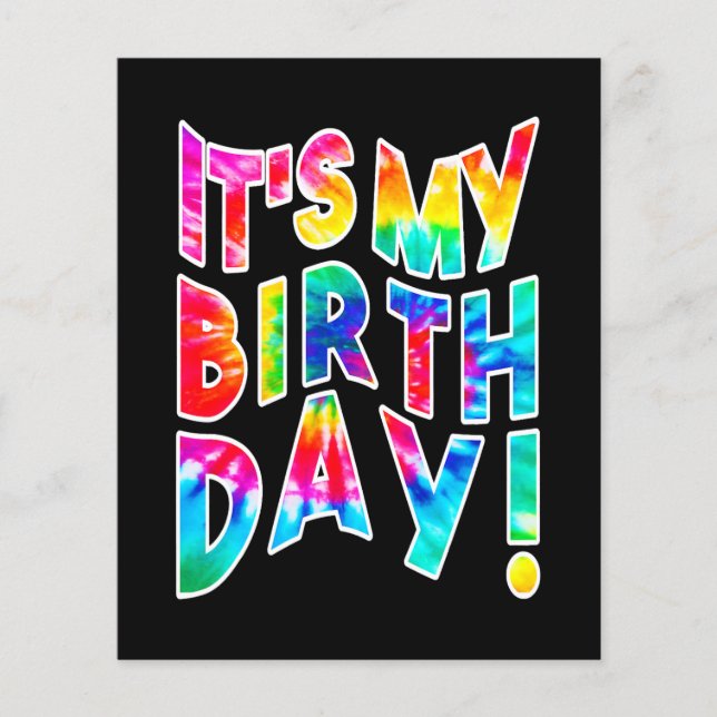 It's My Birthday Gift Flyer (Front)